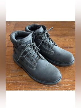 XRAY Maison Lace Up Boot Men’s Brown Gray XRW316 Combat Padded Collar Size 10